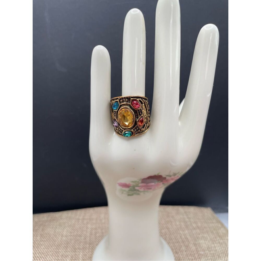Infinity War Power Soul Stone Thanos Stones Ring Cosplay Costume Prop Unisex Siz